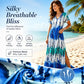 👗 2026 Sale — 28,600 Sold!💛 Women’s Tie Dye V Neck Maxi Dress – Summer Essential 🌈