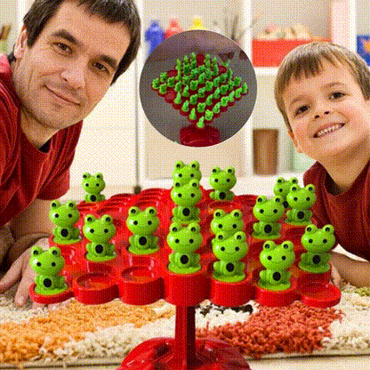 🐸 LIMITED-TIME 50% OFF! ✨ Montessori Frog Balance Tree Game – Fun Learning, Hand-Eye Coordination, Family Fun 🎲