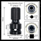 🔧 LIMITED-TIME 50% OFF! ⚡ Hex Shank Socket Converter – Quick Swap, Impact Ready, Solid Grip ✅