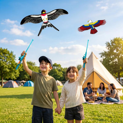 🎉 2026 Sale — Over 22300 Sold!💞 Handheld Fishing Rod Kite Toy – Fun 🪁