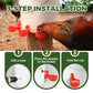 🎉 2026 Sale — Over 12,100 Sold!🐔5/16 Inch Thread Automatic Poultry Water Cups‑Auto Refill No‑Leak Chicken Drinker ✨
