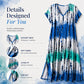 🎉 2026 Sale — Over 36,100 Sold 👗 Women’s Tie Dye V Neck Maxi Dress – Summer Vacation Outfit 🌈