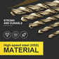 🥳2026 HOT SALE🥳💞Over 50K Sold!🛠️ 99-Piece Titanium Coated HSS Drill Bit Set | 1.5–10mm Complete Sizing ✨