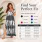 🎉 2026 Sale — Over 36,100 Sold 👗 Women’s Tie Dye V Neck Maxi Dress – Summer Vacation Outfit 🌈
