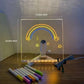 🎉 2026 Sale — Over 32400 Sold! ⏰Kids Luminous LED Acrylic Drawing Board｜Reusable Light Up Erasable Writing Board ✨ Buy 3 Get 10% Off + Free Shipping