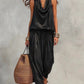🎉 2026 Sale — Over 32,700 Sold 🍷 Sleeveless Cowl Neck Jumpsuit – Elegant Outfit ✨