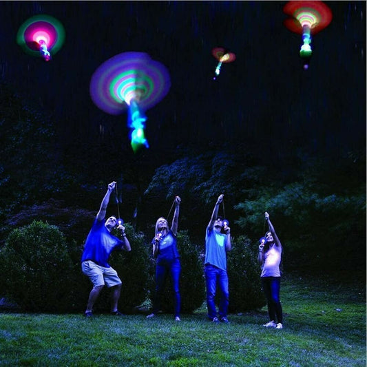 🎉 2026 Sale — Over 42,500 Sold!🚀LED Slingshot Helicopter Shooters Toy ✨