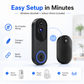 🎉 2026 Sale — Over 21300 Sold!💞 Smart HD Doorbell‑Remote Monitoring 🔔