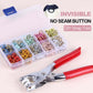 🎉 2026 Sale — Over 15,000 Sold!💞Snap Button DIY Kit – Copper Metal Fasteners 🌸