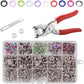 🎉 2026 Sale — Over 15,000 Sold!💞Snap Button DIY Kit – Copper Metal Fasteners 🌸