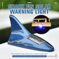 🦈 LIMITED-TIME 50% OFF! ⚡ Solar Shark Fin Car Warning Light – Vibration Activated, 4 LED Colors, Easy Stick-On ✨