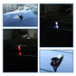 🦈 LIMITED-TIME 50% OFF! ⚡ Solar Shark Fin Car Warning Light – Vibration Activated, 4 LED Colors, Easy Stick-On ✨
