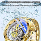 ⌚ LIMITED-TIME 50% OFF! ⚡ Double-Sided Skeleton Watch – Non-Mechanical Tourbillon, Luminous, 30M Waterproof ✨