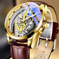 ⌚ LIMITED-TIME 50% OFF! ⚡ Double-Sided Skeleton Watch – Non-Mechanical Tourbillon, Luminous, 30M Waterproof ✨