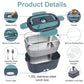 🎉 2026 Flash Sale — Over 39000 Sold! 🍱 2-in-1 Portable Electric Heating Lunch Box｜12V Car & 230V Home Dual Use,1.5L Stainless Steel,60W Fast Heating 🔌✨