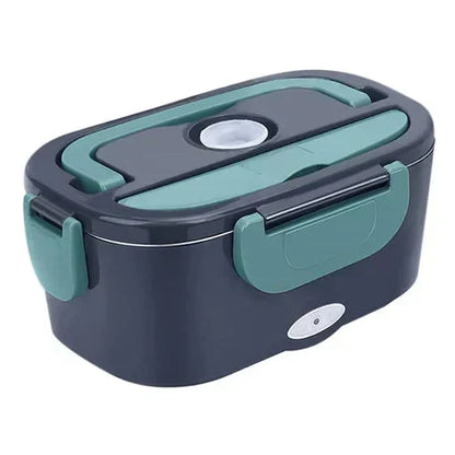 🎉 2026 Flash Sale — Over 39000 Sold! 🍱 2-in-1 Portable Electric Heating Lunch Box｜12V Car & 230V Home Dual Use,1.5L Stainless Steel,60W Fast Heating 🔌✨