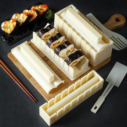 🎉 2026 Sale — Over 29,000 Sold!🍣 DIY Sushi Making Mold Kit – Homemade Japanese Sushi Tool 🥢