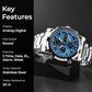 🎉 2026 Sale — Over 27300 Sold!💞 Men‘s Military Analog‑Digital Watch‑Waterproof 🛡️