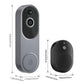 🎉 2026 Sale — Over 21300 Sold!💞 Smart HD Doorbell‑Remote Monitoring 🔔