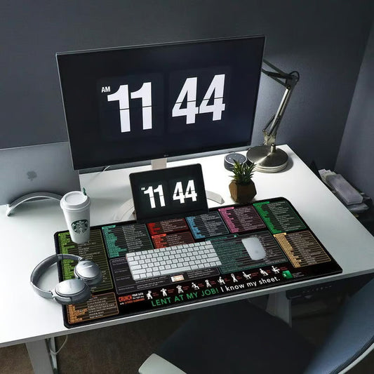 🎉 2026 Sale — Over 23,100 Sold!🖥️ Anti-Slip Shortcut Desk Pad – Stain Resistant Mouse Mat ✨