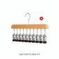 🎉 2026 Sale — Over 28,700 Sold! 👕 360° Swivel Solid Wood Multi-Hook Hanger | Anti-Slip Closet Storage Organizer ✨