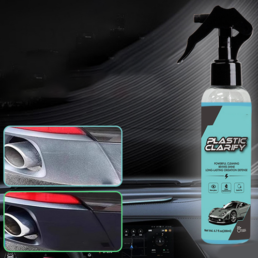 🔥 2026 Sale — Over 28,000 Sold!🚗Multipurpose Car Plastic Restorer Spray – Auto Surface Care ✨