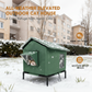 🐱 LIMITED-TIME 50% OFF! ✨ All-Weather Elevated Outdoor Cat House – Waterproof, Thermal Lining, Foldable
