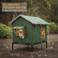 🐱 LIMITED-TIME 50% OFF! ✨ All-Weather Elevated Outdoor Cat House – Waterproof, Thermal Lining, Foldable