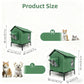 🐱 LIMITED-TIME 50% OFF! ✨ All-Weather Elevated Outdoor Cat House – Waterproof, Thermal Lining, Foldable