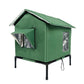 🐱 LIMITED-TIME 50% OFF! ✨ All-Weather Elevated Outdoor Cat House – Waterproof, Thermal Lining, Foldable