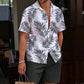 🎉 2026 Sale — Over 44,000 Sold!🌴 Men's Hawaiian Shirt & Shorts 2-Piece Set – Vacation Outfit 👕