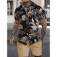 🎉 2026 Sale — Over 44,000 Sold!🌴 Men's Hawaiian Shirt & Shorts 2-Piece Set – Vacation Outfit 👕