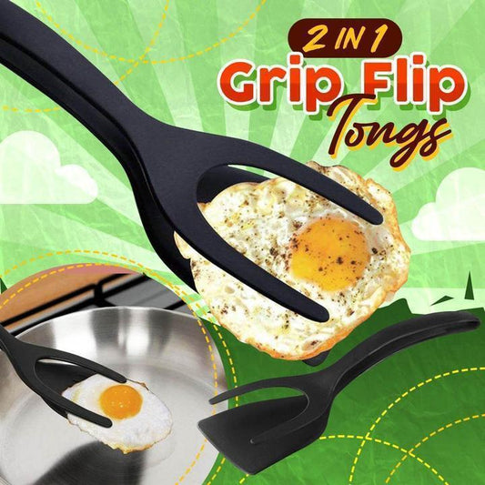 🎉 2026 Sale — Over 24,100 Sold!🍳 2-in-1 Egg & Frying Spatula Clip – Multi-use ✨