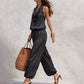 🎉 2026 Sale — Over 32,700 Sold 🍷 Sleeveless Cowl Neck Jumpsuit – Elegant Outfit ✨