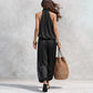🎉 2026 Sale — Over 32,700 Sold 🍷 Sleeveless Cowl Neck Jumpsuit – Elegant Outfit ✨