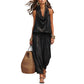 🎉 2026 Sale — Over 32,700 Sold 🍷 Sleeveless Cowl Neck Jumpsuit – Elegant Outfit ✨