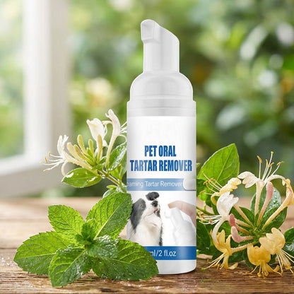 📢 2026 Sale — Over 20,800 Sold!⏰ Pet Oral‑Care Foam Tartar Remover ✨
