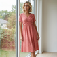 🎉 2026 Sale — Over 33,400 Sold 🏖️ Women V-Neck Short Sleeve Maxi Dress – Summer Vacation Dress 🌸