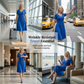 🎉 2026 Sale — Over 33,400 Sold 🏖️ Women V-Neck Short Sleeve Maxi Dress – Summer Vacation Dress 🌸