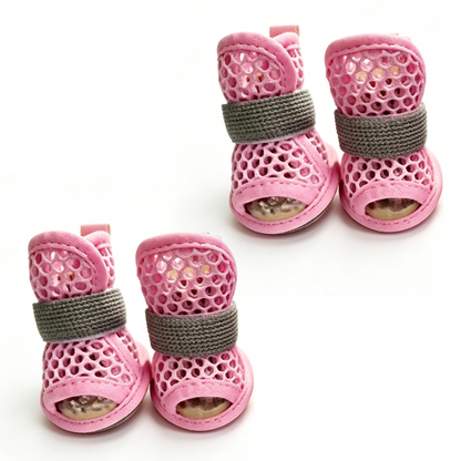 🎉 2026 Sale — Over 23700 Sold!💞 Lightweight Mesh Anti‑Slip Dog Boots‑Breathable 🐶