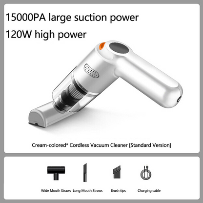 🚗 LIMITED-TIME 50% OFF! 💨 Cordless Car Vacuum – Strong Suction, Lightweight, Washable Filter ✨
