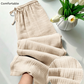 🎉 2026 Sale — Over 34,100 Sold 🌸 Women Crinkle Wide Leg Lounge Pants – Casual Bottoms ☁️