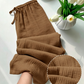 🎉 2026 Sale — Over 34,100 Sold 🌸 Women Crinkle Wide Leg Lounge Pants – Casual Bottoms ☁️