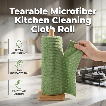 🎉 2026 Sale — Over 30100 Sold!💞 Disposable Tear‑Off Cleaning Cloth Roll‑Absorbent 🧽