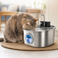 🎉 2026 Sale — Over 27400 Sold!💞 Fresh Flow Pet Fountain‑Stainless‑Steel 🐾