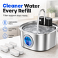🎉 2026 Sale — Over 27400 Sold!💞 Fresh Flow Pet Fountain‑Stainless‑Steel 🐾