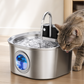🎉 2026 Sale — Over 27400 Sold!💞 Fresh Flow Pet Fountain‑Stainless‑Steel 🐾