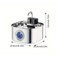 🎉 2026 Sale — Over 27400 Sold!💞 Fresh Flow Pet Fountain‑Stainless‑Steel 🐾