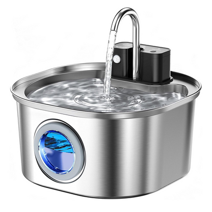 🎉 2026 Sale — Over 27400 Sold!💞 Fresh Flow Pet Fountain‑Stainless‑Steel 🐾