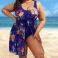 🎉 2026 Sale — Over 33,900 Sold 🌸 Women's Floral Swim Dress – Beach Pool Outfit 👗